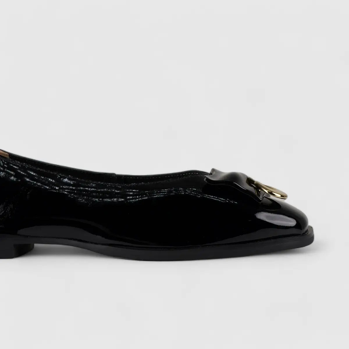Morbido Ladies Leather Comfort Pump Black BIL007