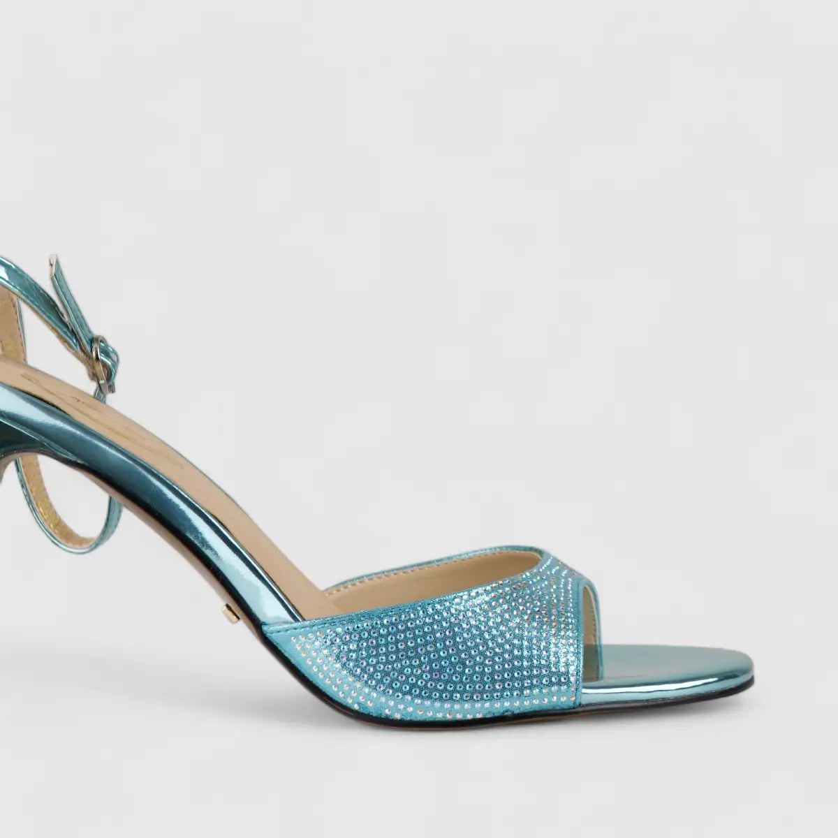 Bulbul Stiletto Heel Sandal Blue CAR5033