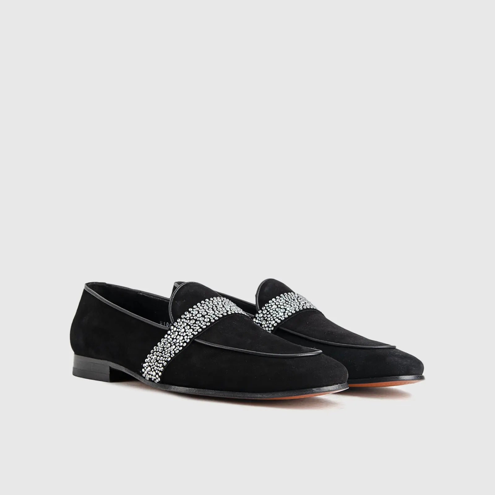 Statement Dress Loafers 1002 Black Suede
