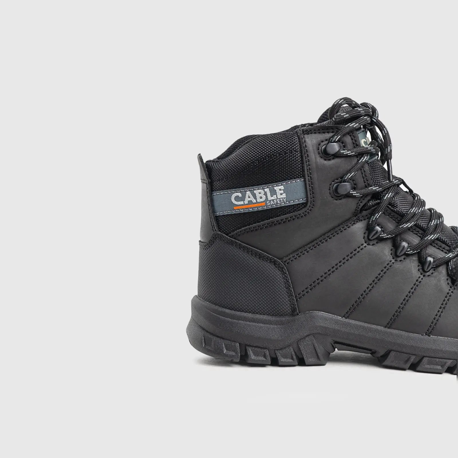 Cable Zinc Safety Boot Black
