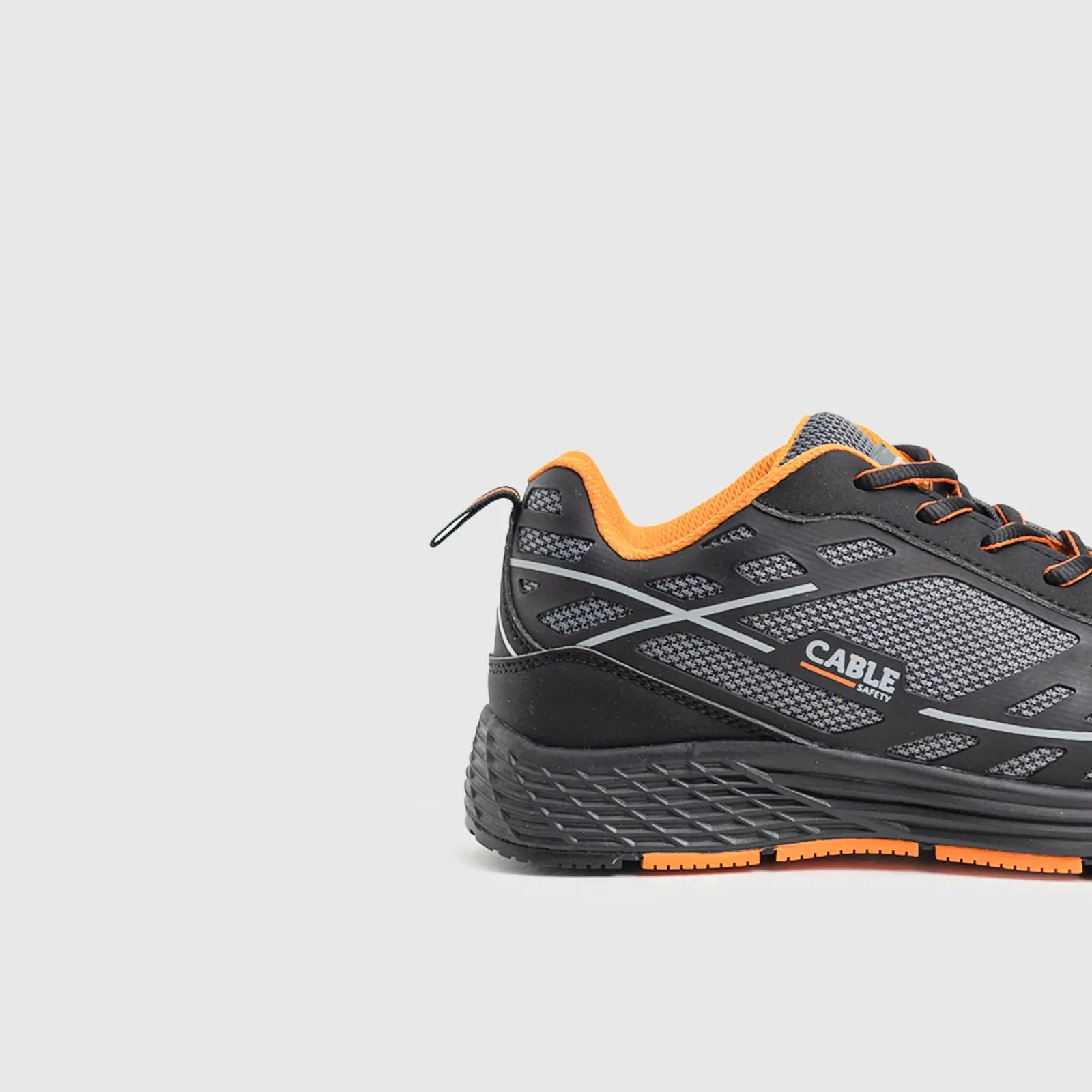Cable Zircon Safety Shoe Black/Orange