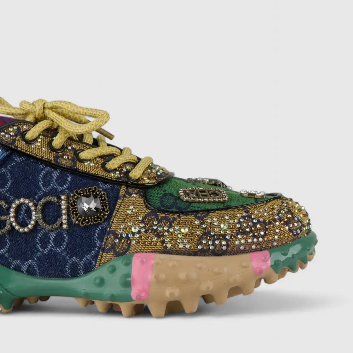 BulBul Statement Sneaker Green JM602