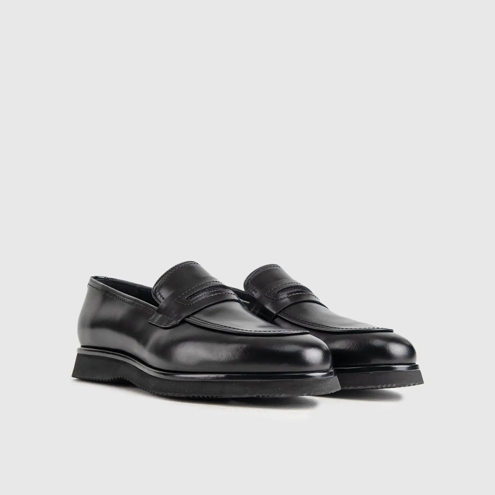 Chunky Sole Dress Loafers TNC 35 Black
