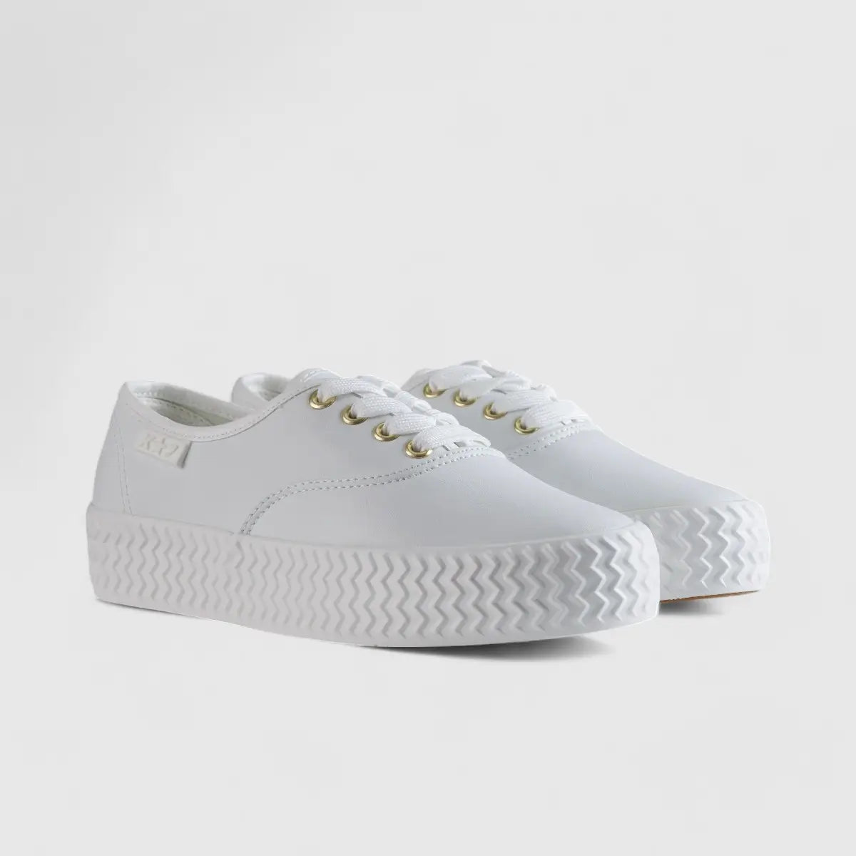 K7 Gayle Lace Up Sneaker White