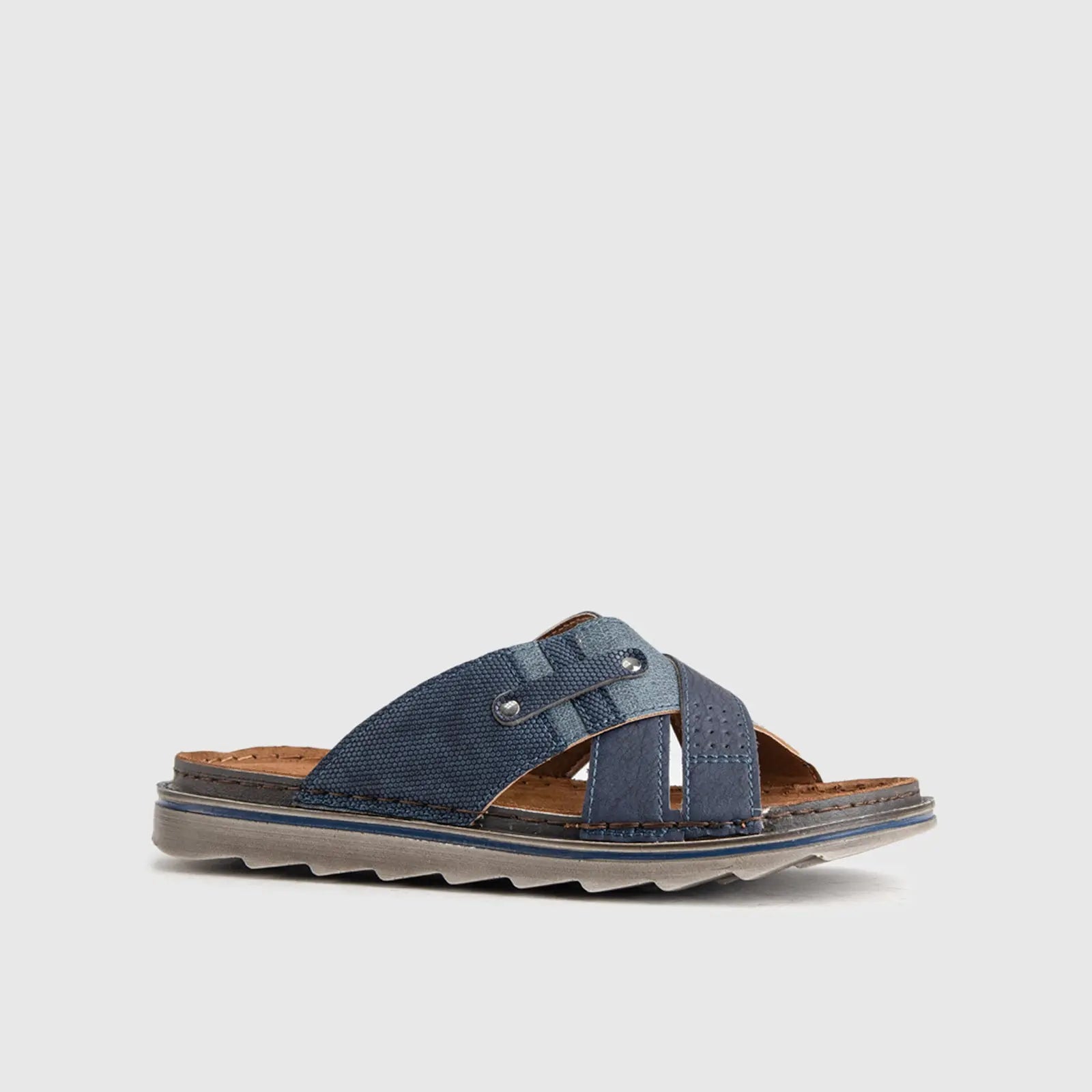 Mens Comfort Sandal BO001 Blue