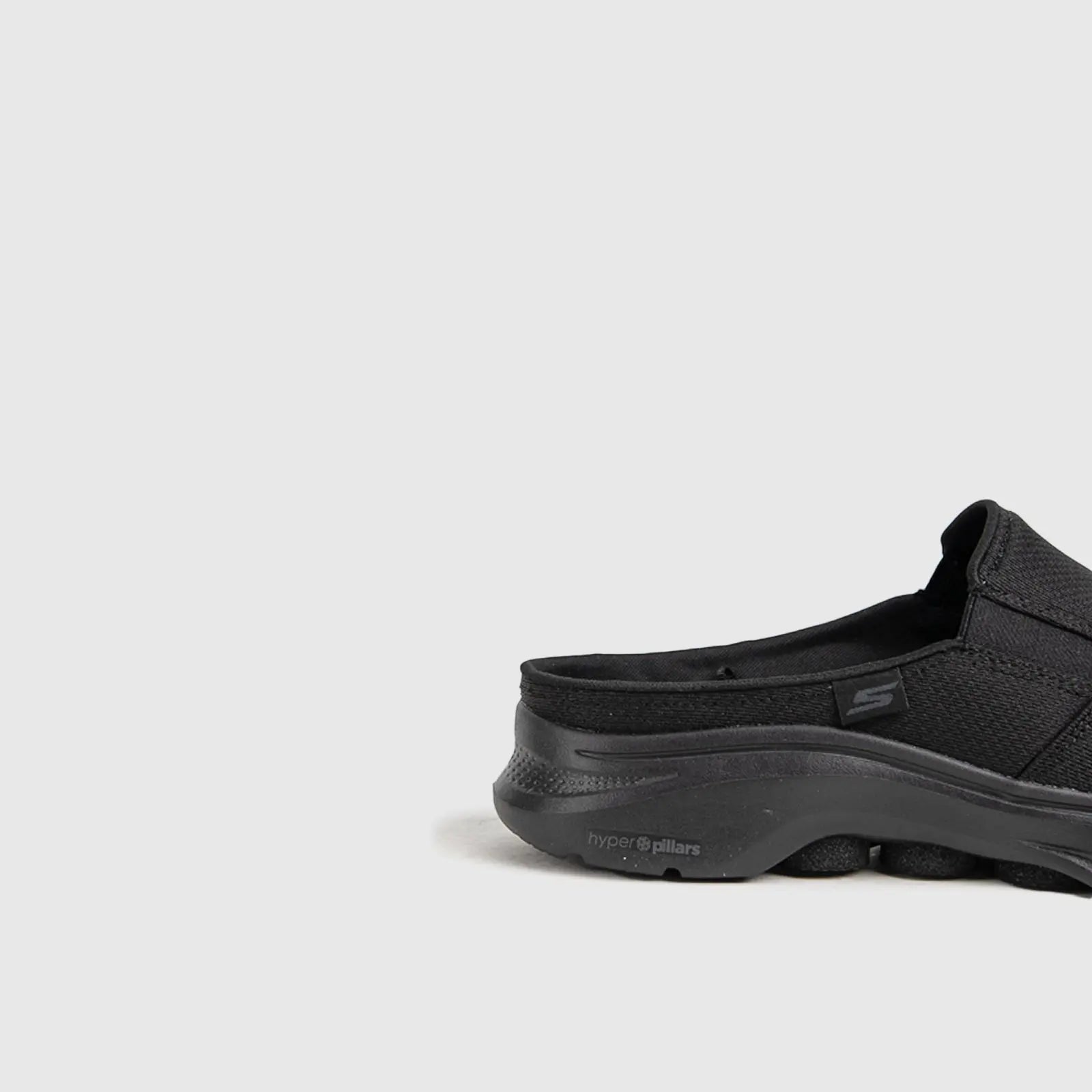 Go Walk 7 Comfort Open Back Slip On Black 216645