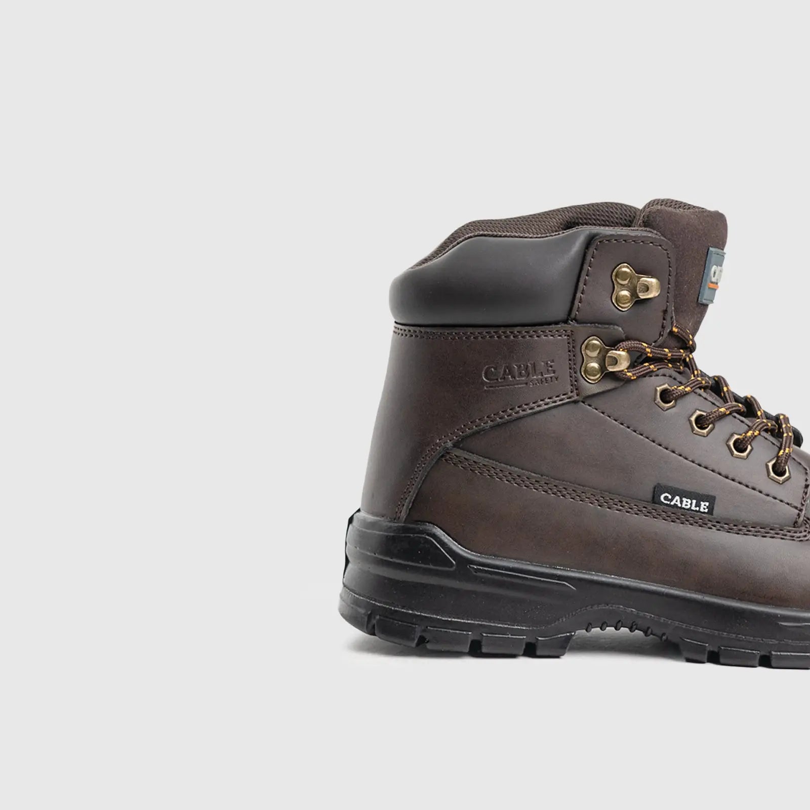 Cable Platinum Steel Toe Brown