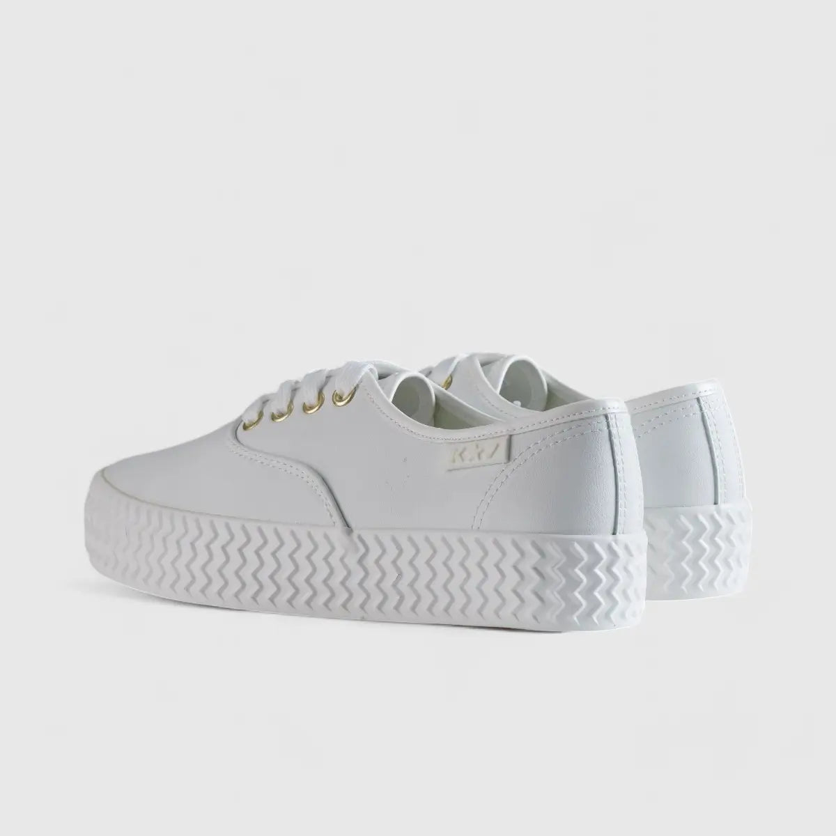 K7 Gayle Lace Up Sneaker White