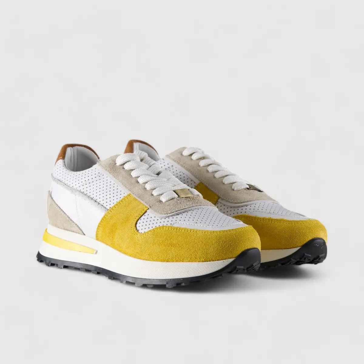 CJ Ladies Statment Sneaker Sorento Yellow