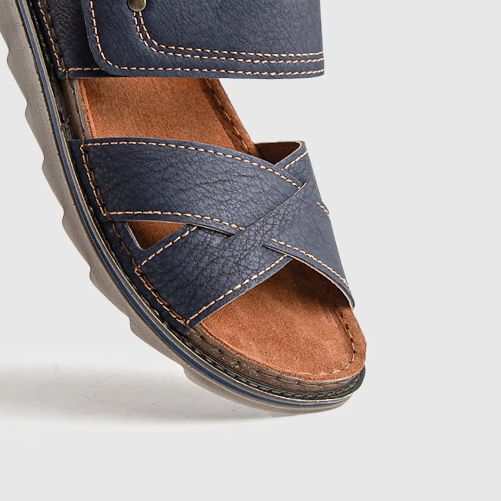 Mens Comfort Sandal BO006 Blue