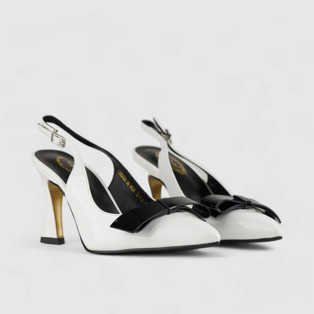 Bulbul Slingback Heel White CAR5023