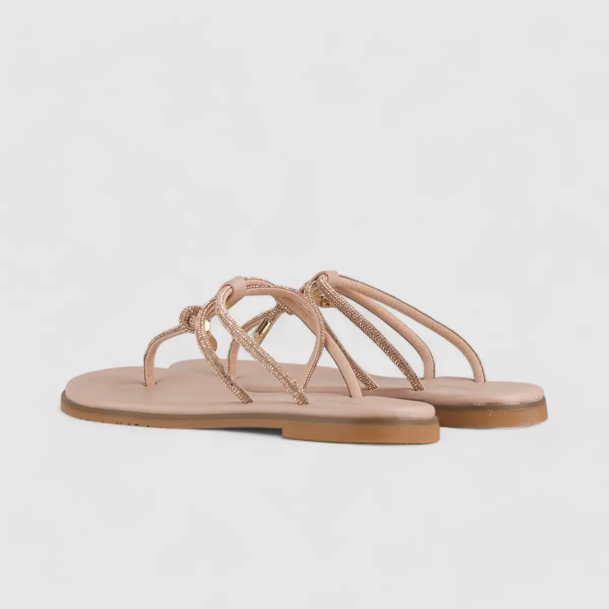 Bulbul Flat Bling Thong Sandal Pink HAR015