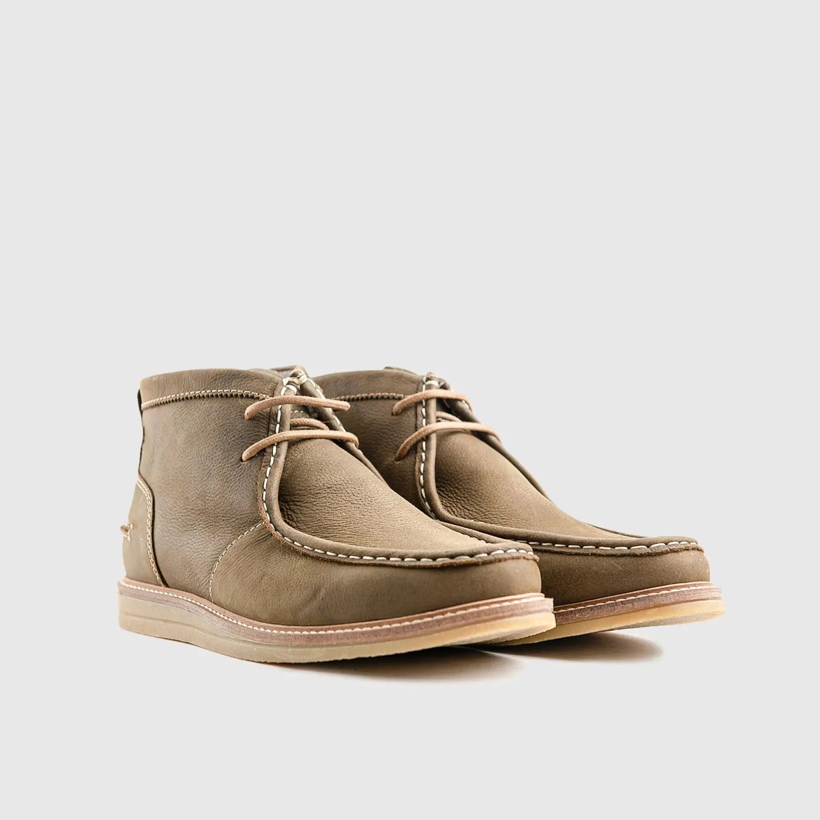 Kai Comfort Casual Oxfords Olive 00825