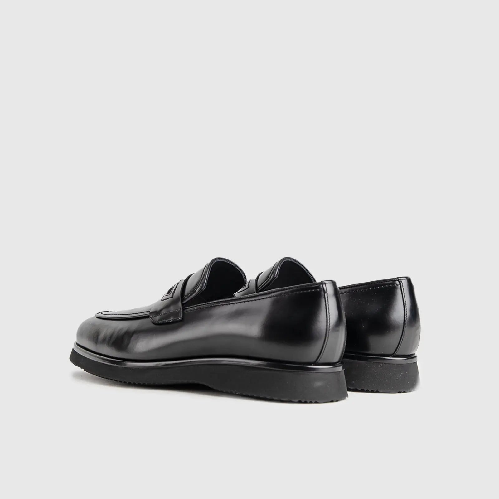 Chunky Sole Dress Loafers TNC 35 Black