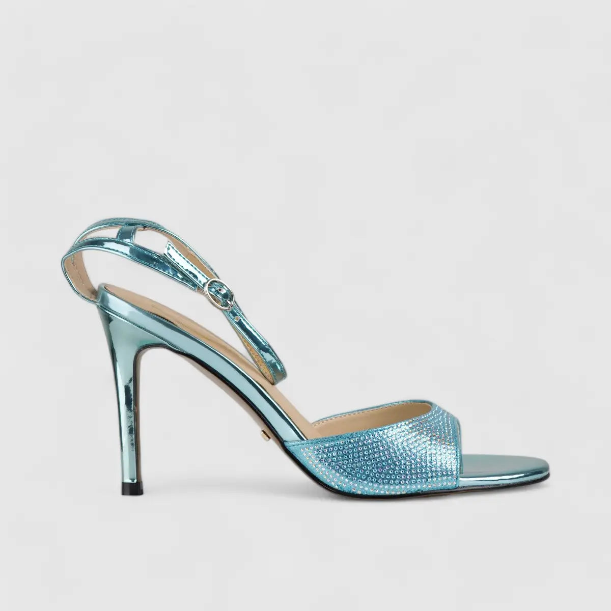 Bulbul Stiletto Heel Sandal Blue CAR5033