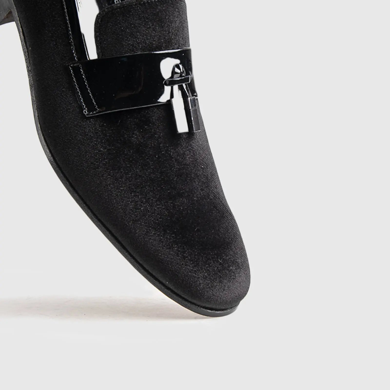 Statement Dress Loafers 1802 Black Velvet
