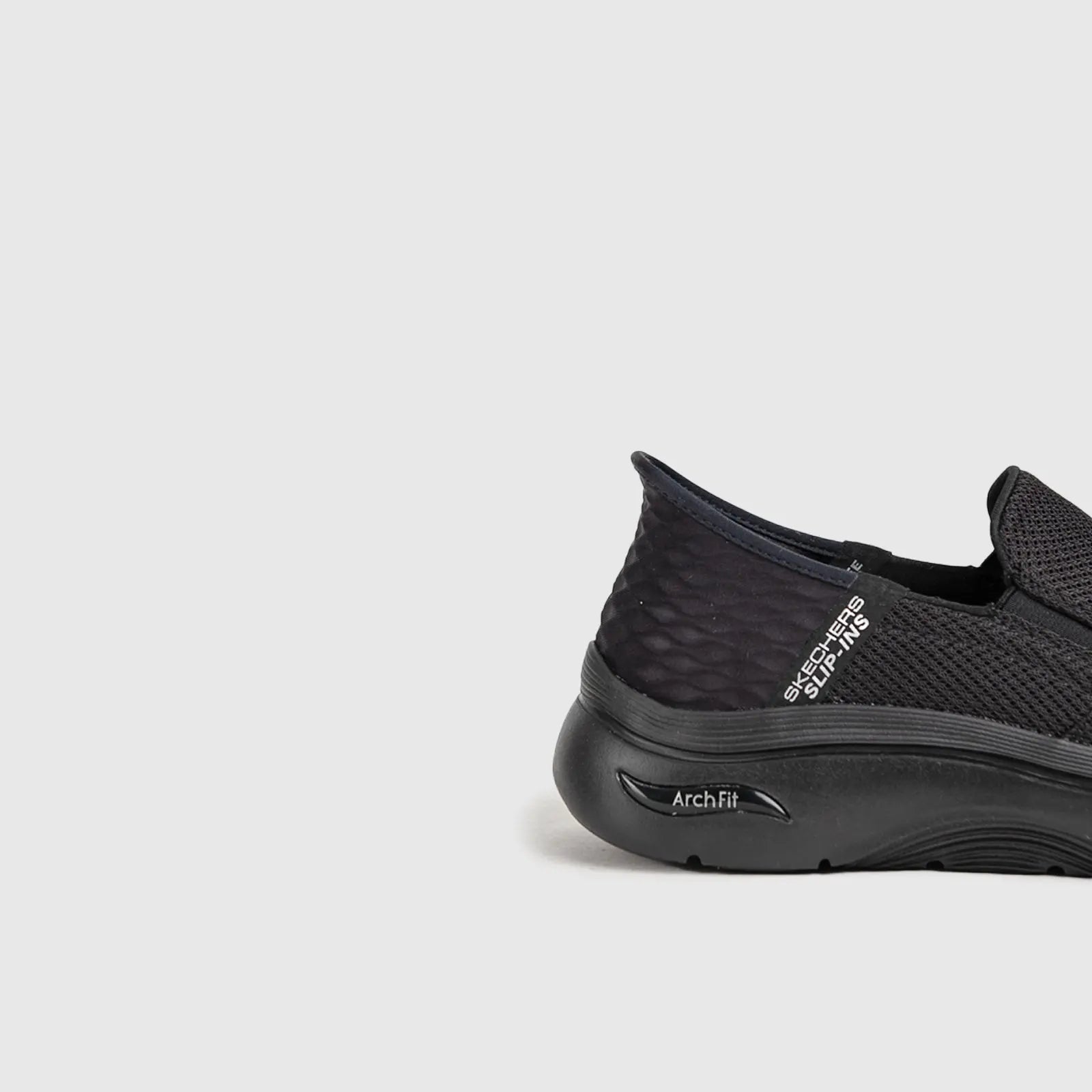 Go Walk Arch Fit 2.0 Comfort Slip Ons Black 216600