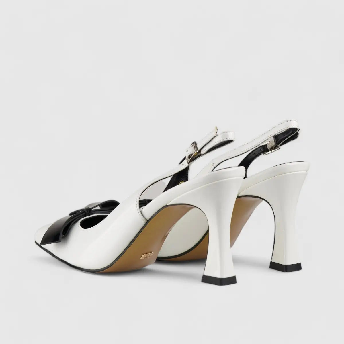 Bulbul Slingback Heel White CAR5023