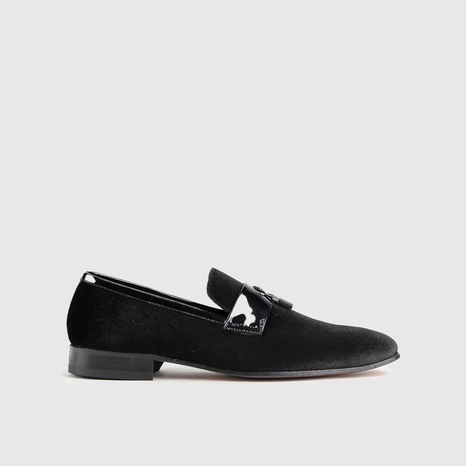 Statement Dress Loafers 1802 Black Velvet