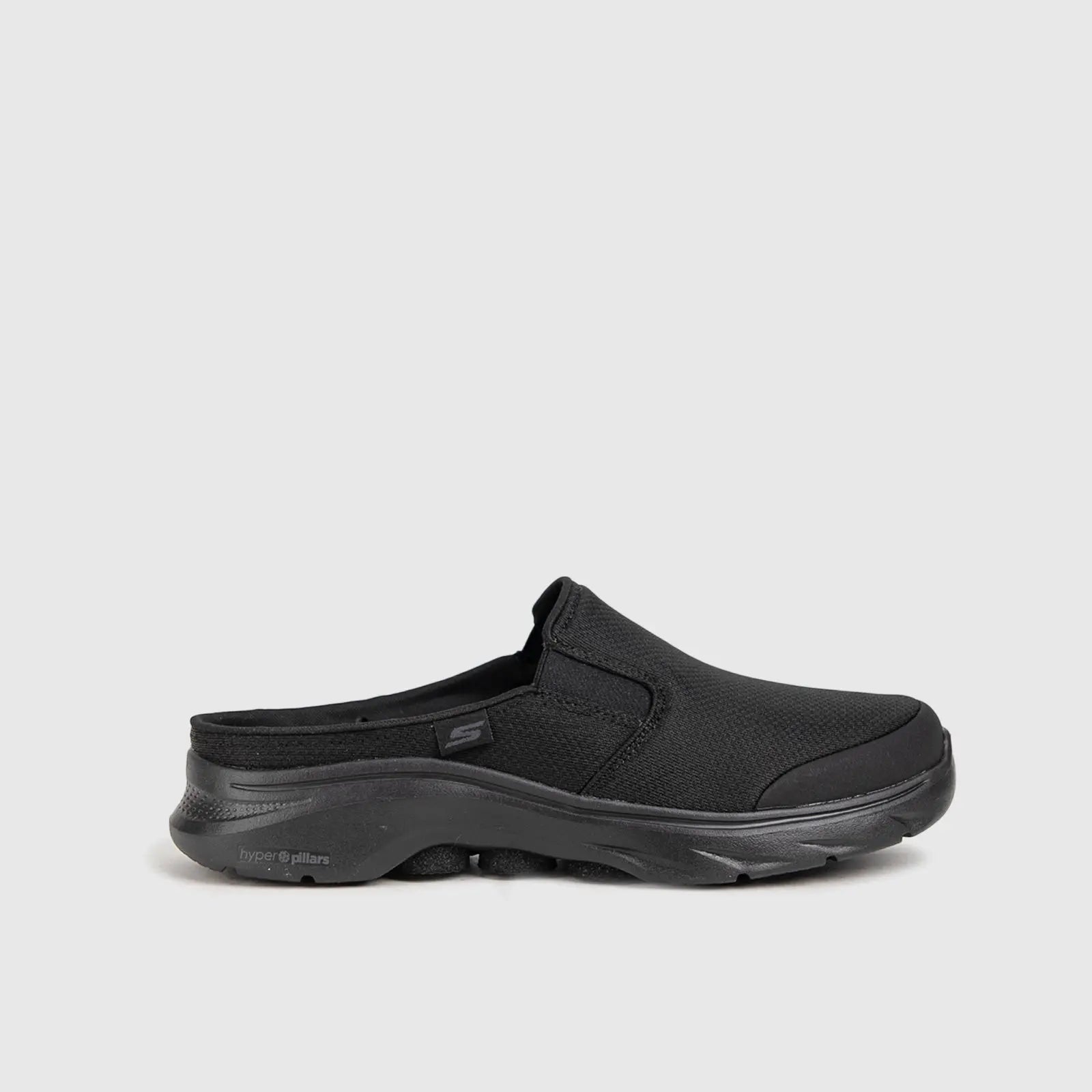 Go Walk 7 Comfort Open Back Slip On Black 216645