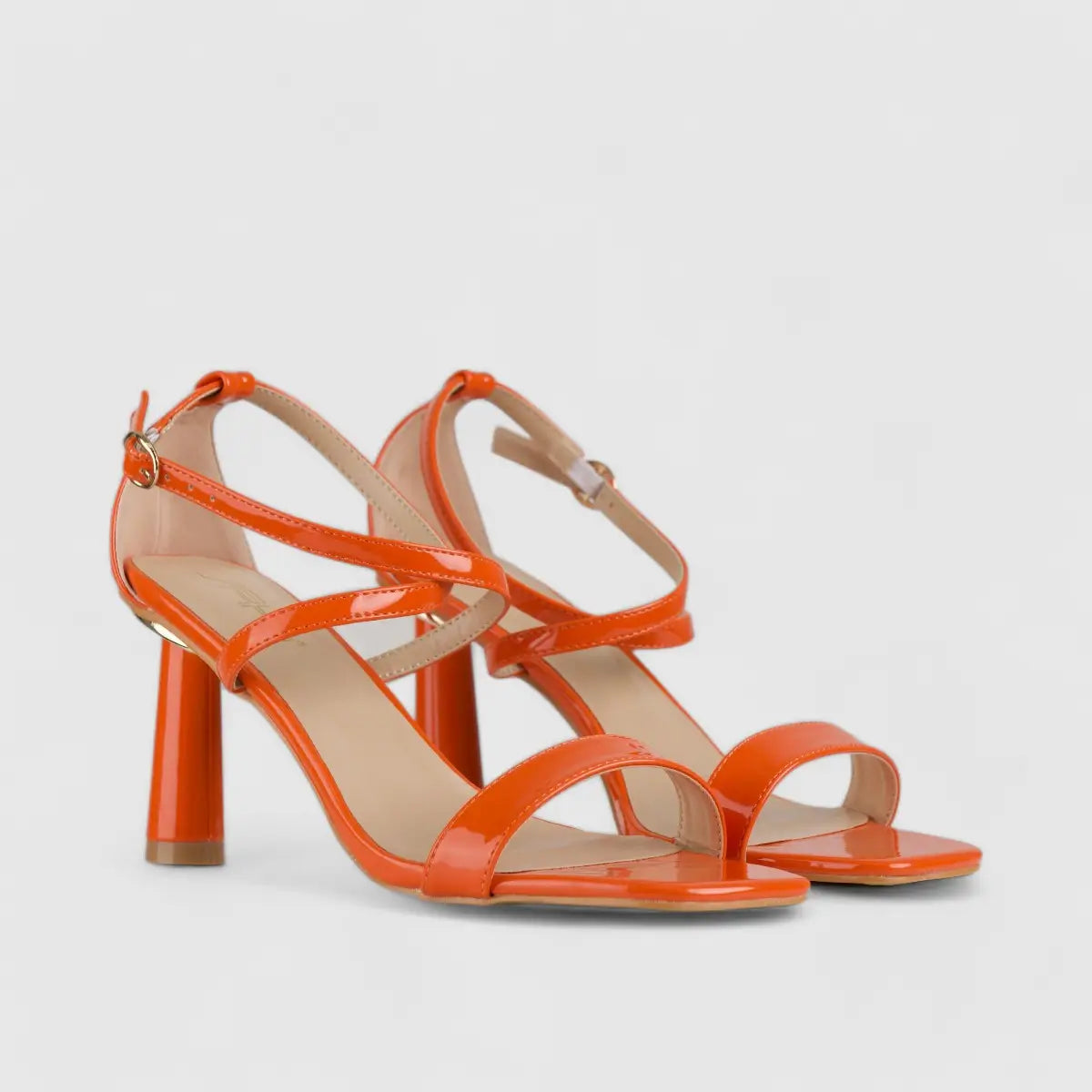 Bulbul Heel Sandal Multi Orange HAR024