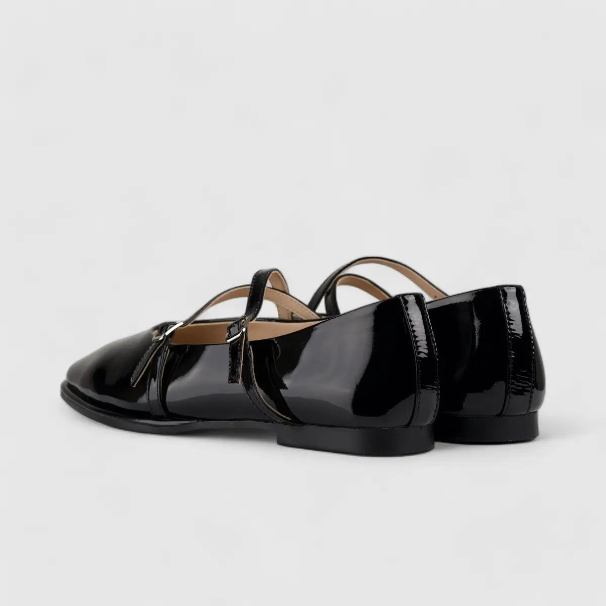 Morbido Ladies Leather Comfort Pump Black BIL004