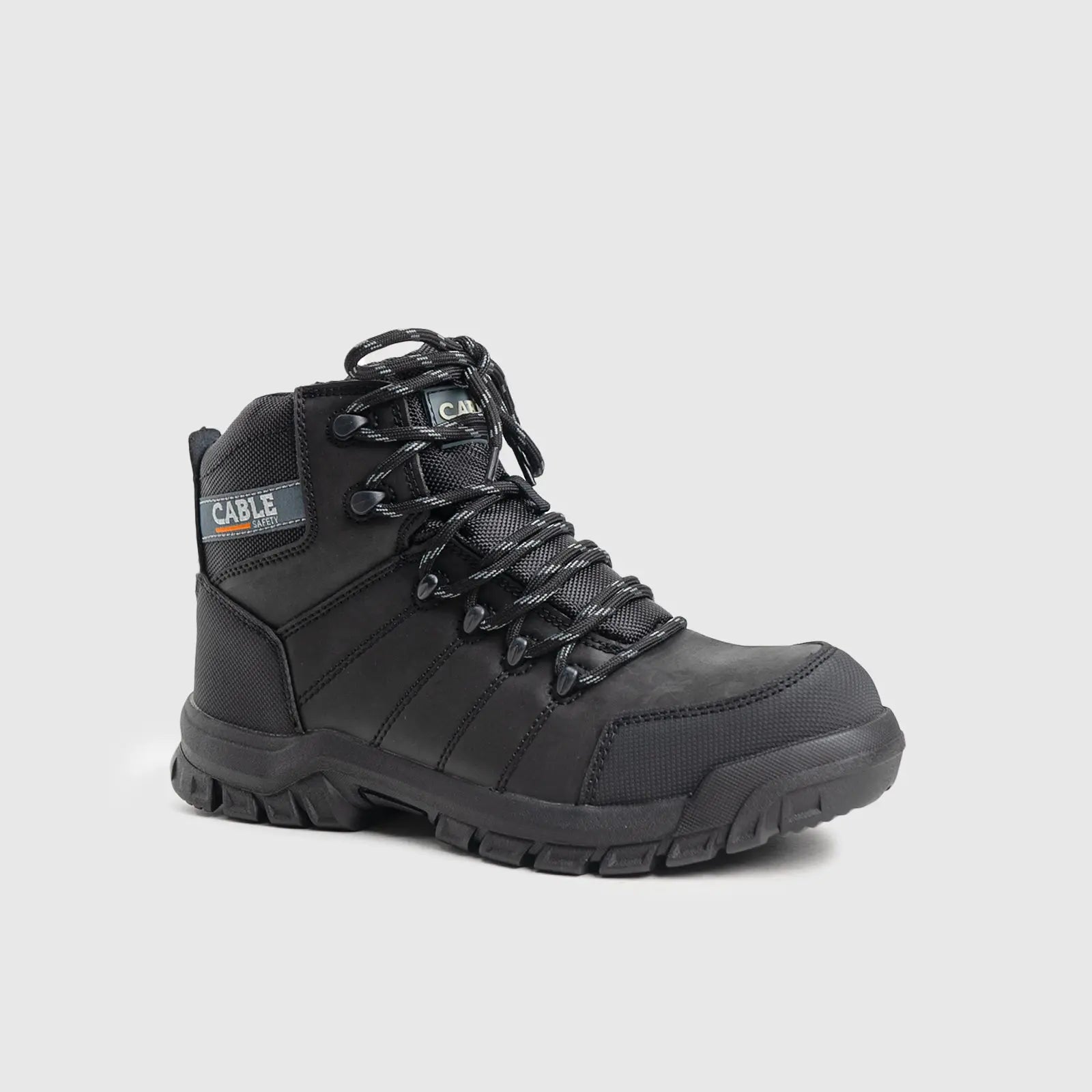 Cable Zinc Safety Boot Black
