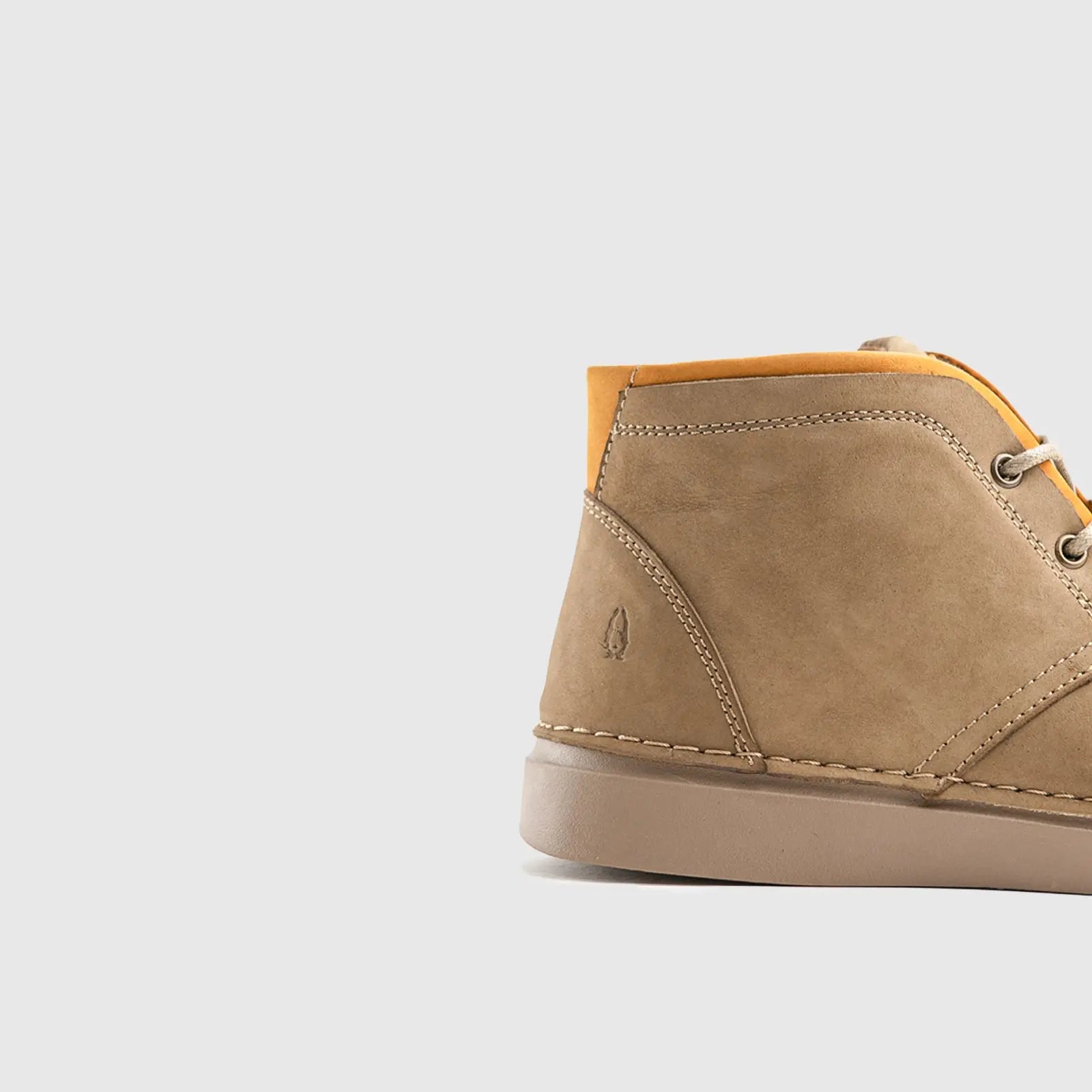 Rocko Casual Chukka Oxfords Beige 00829