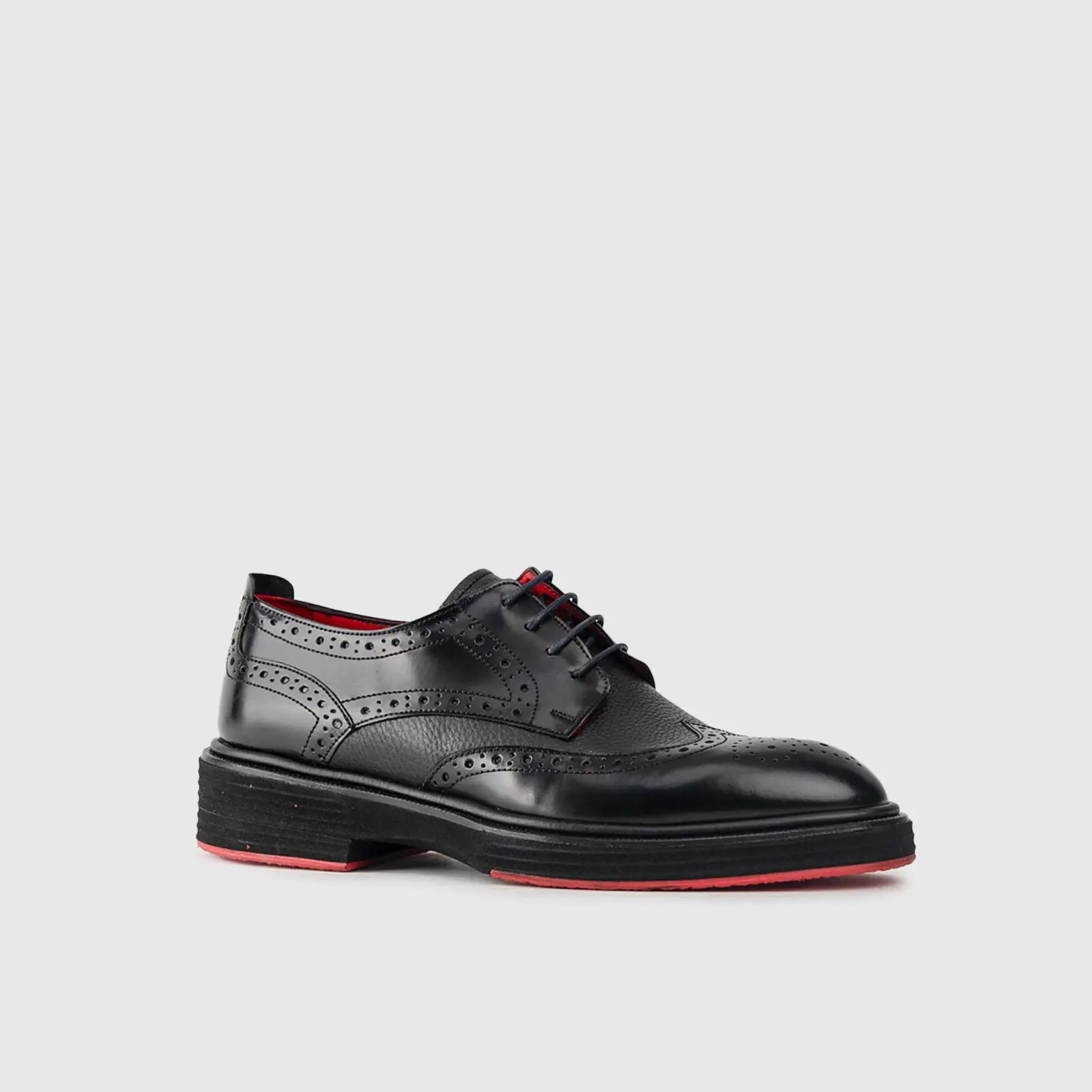 Chunky Sole Dress Oxfords 4116 Black
