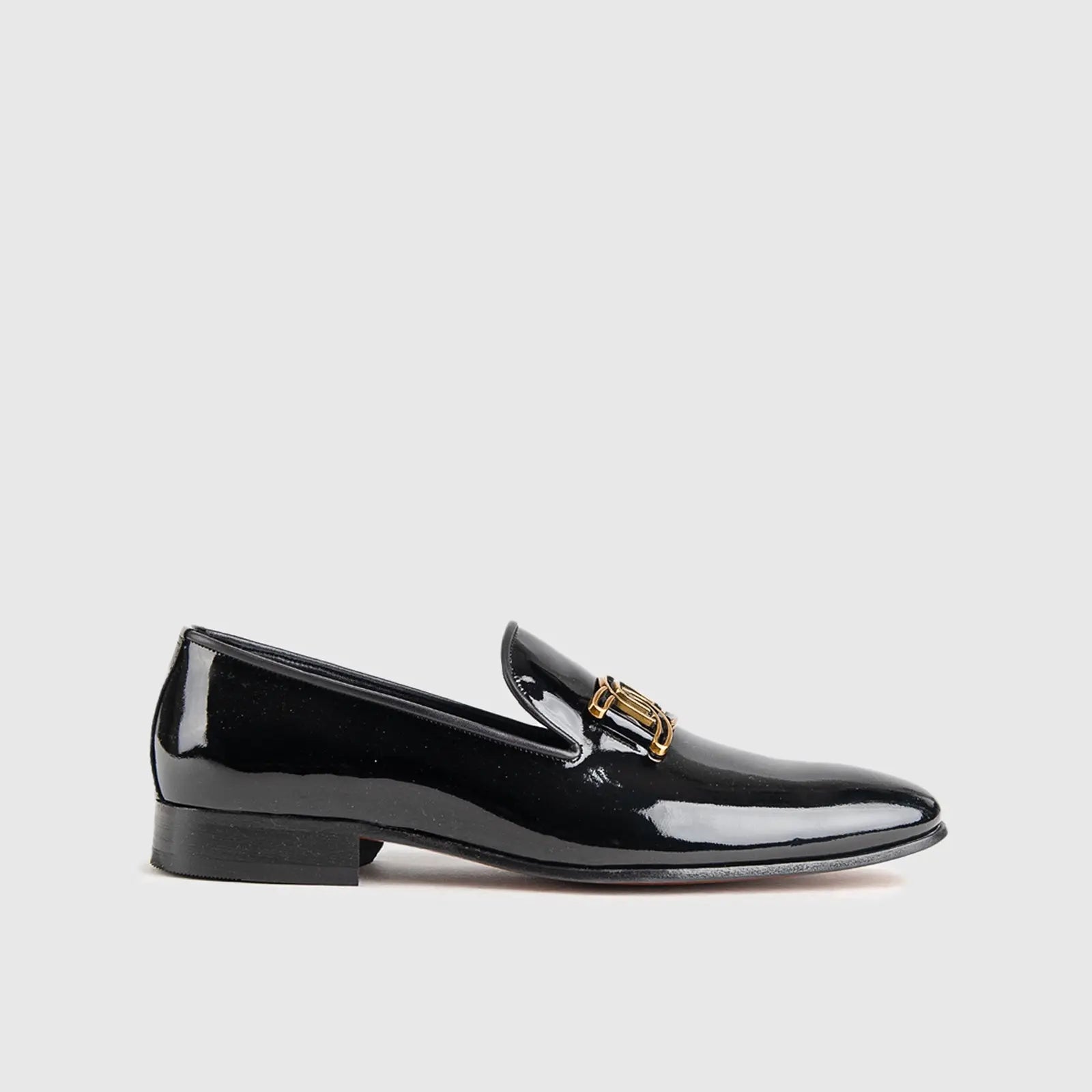 Statement Dress Loafers KZ-12 Black Patent