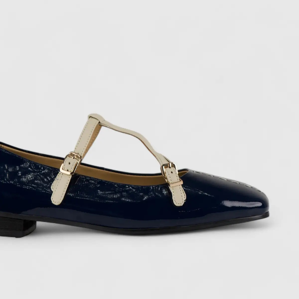 Morbido Comfort Leather Pump Blue/Green NSH231-58
