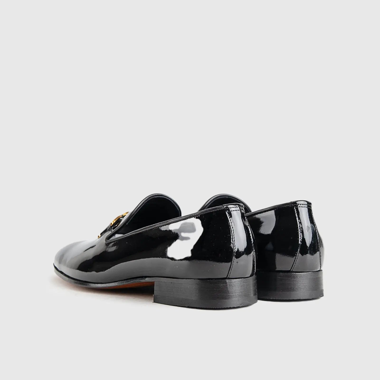 Statement Dress Loafers KZ-12 Black Patent