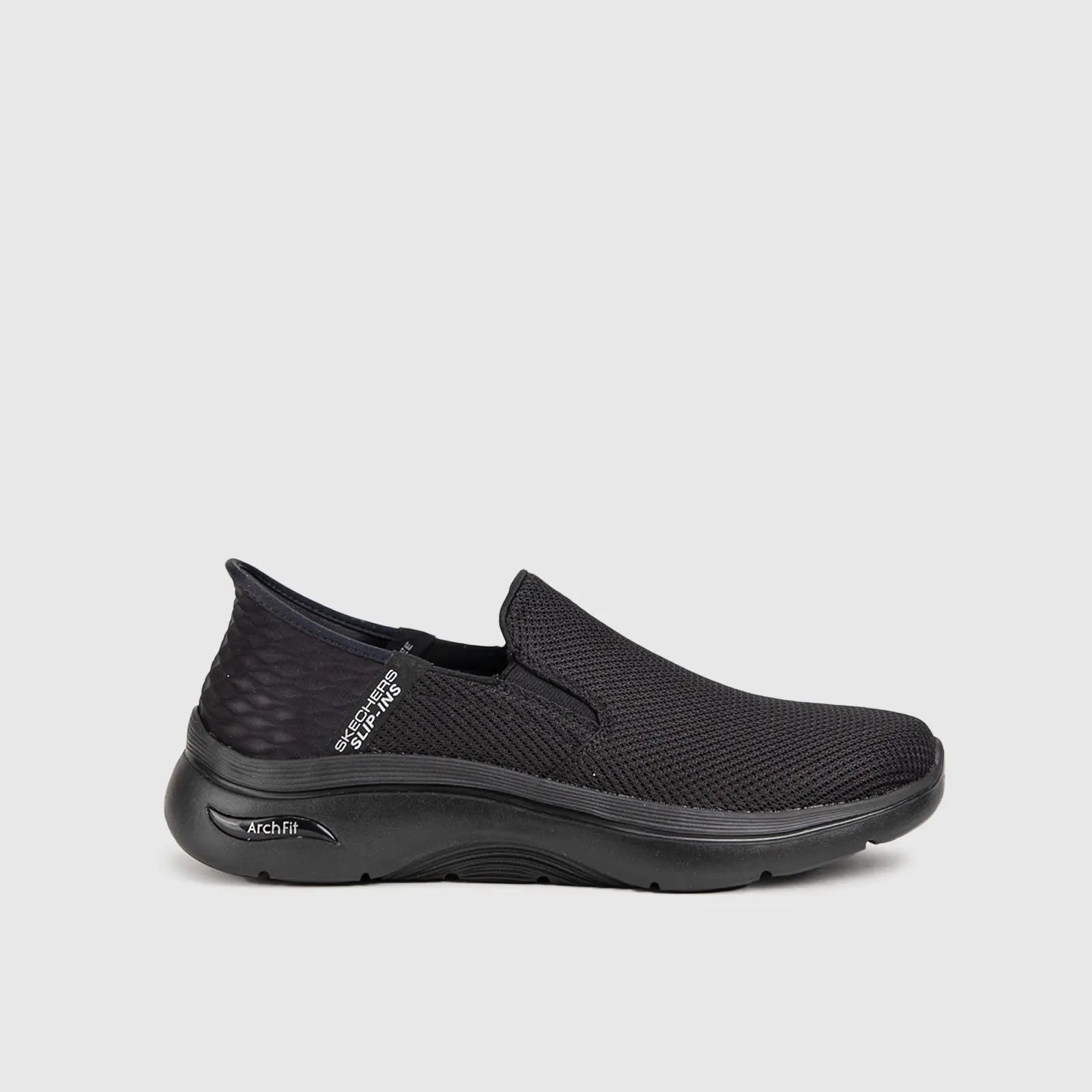 Go Walk Arch Fit 2.0 Comfort Slip Ons Black 216600