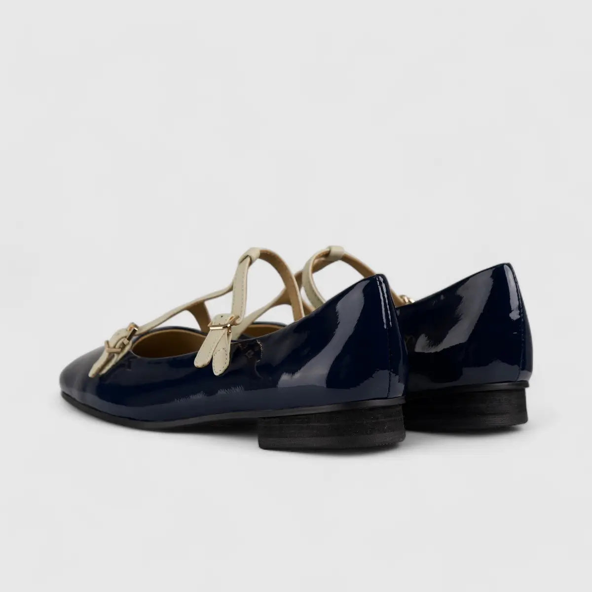 Morbido Comfort Leather Pump Blue/Green NSH231-58