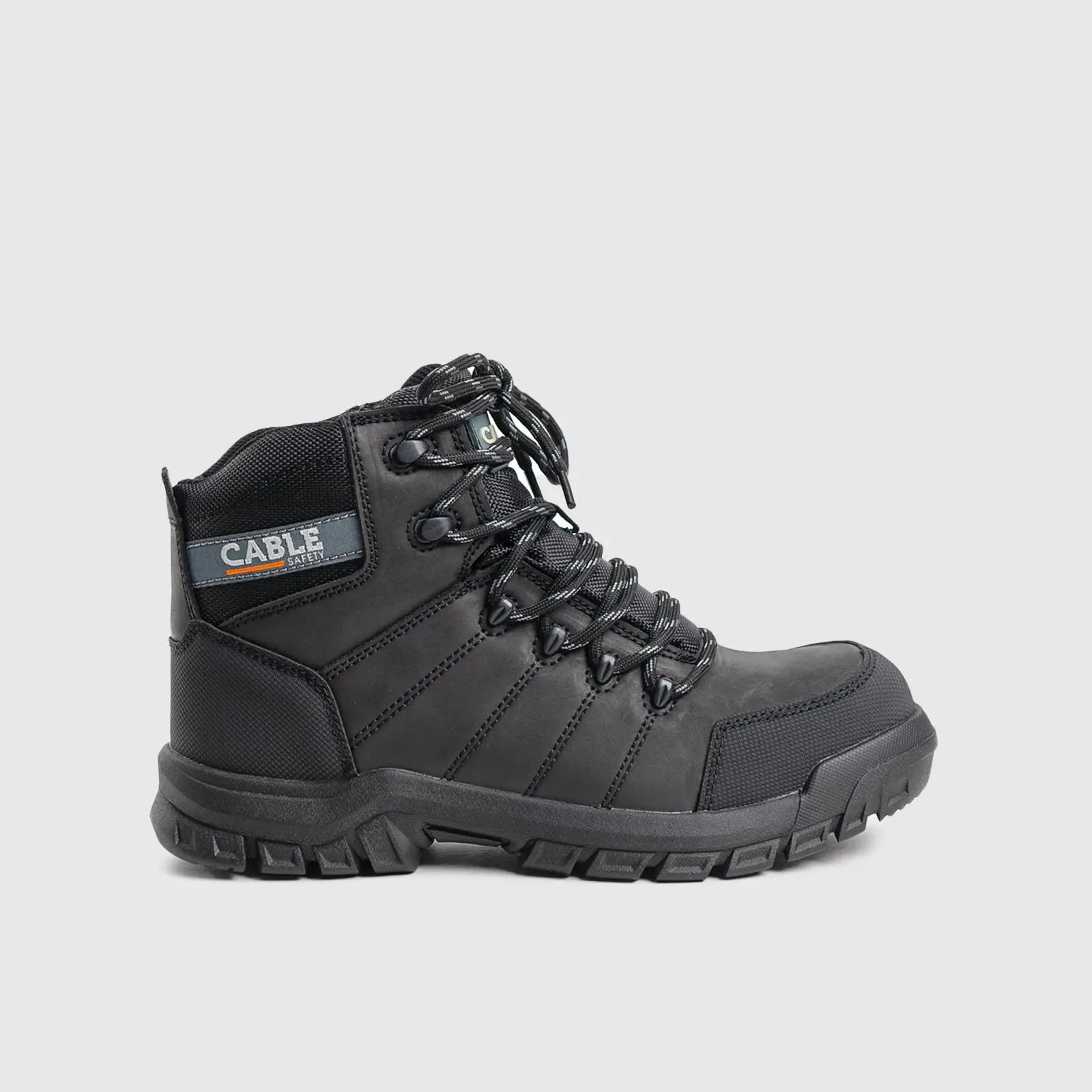 Cable Zinc Safety Boot Black
