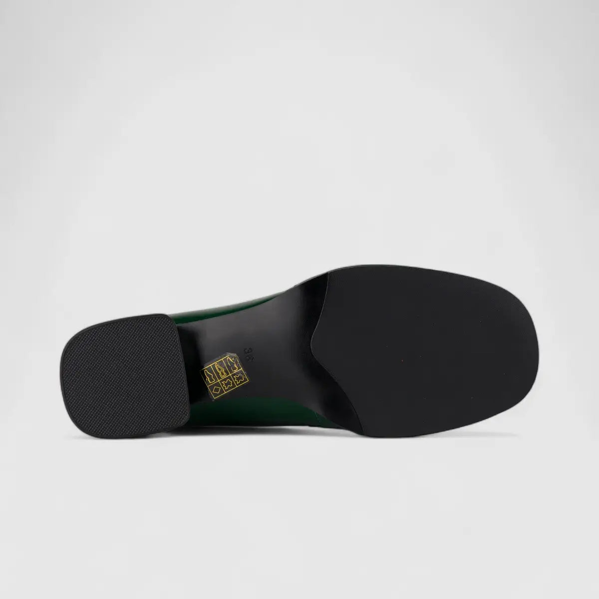 Morbido Ladies Loafers Green BIL002